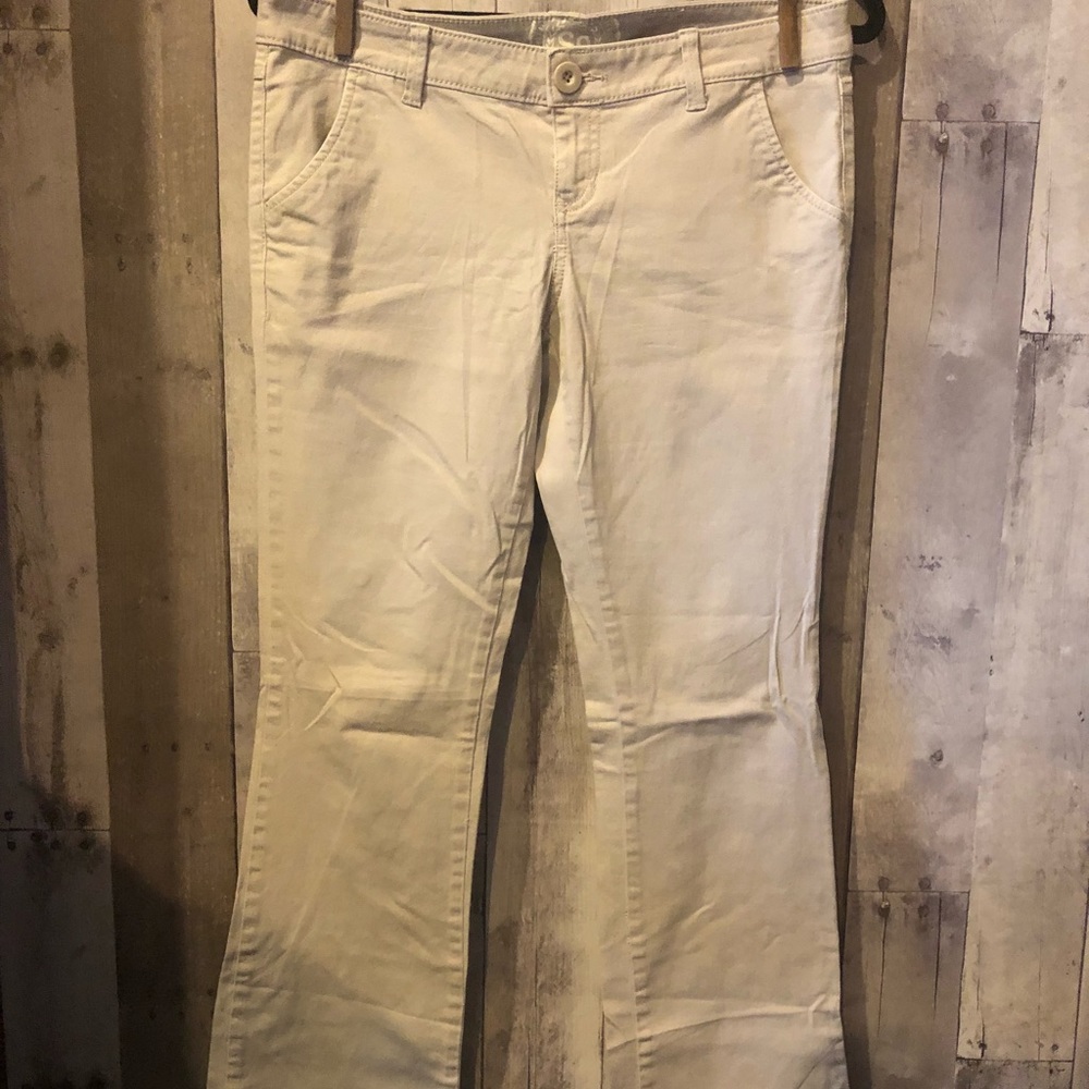 Bootcut khakis